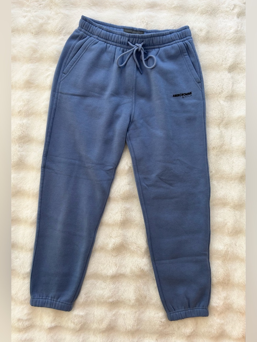 Abercrombie & Fitch Steel Blue Fleece Joggers